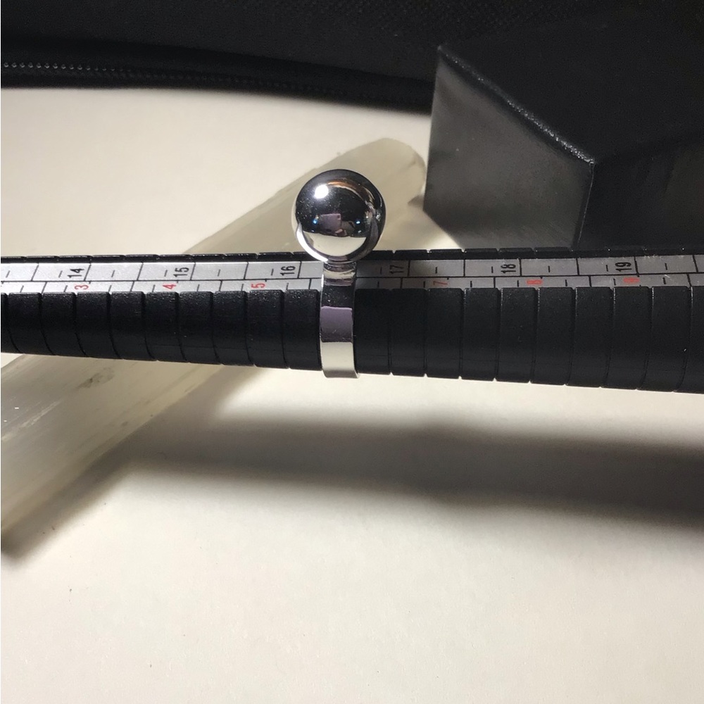 Statement Sterling Silver Ball Ring - image 7